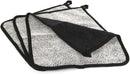 Evriholder The Rustic Man Wash Cloths, Exfoliating Bath Product, Black, Pack of 3 Evriholder The Rustic Man