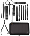 15-Piece Manicure Set for Women Men Nail Clippers Stainless Steel Manicure Kit - Portable Travel Grooming Kit - Facial, Cuticle and Nail Care Utopia Care Store