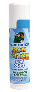 Aloe Gator SPF 30 All Season Sun Stick for Face Aloe Gator