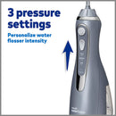 Waterpik Cordless Advanced Water Flosser For Teeth, Gums, Braces, Dental Care With Travel Bag and 4 Tips, ADA Accepted, Rechargeable, Portable, and Waterproof, Gray WP-567 Waterpik