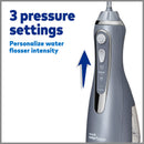 Waterpik Cordless Advanced Water Flosser For Teeth, Gums, Braces, Dental Care With Travel Bag and 4 Tips, ADA Accepted, Rechargeable, Portable, and Waterproof, Gray WP-567 Waterpik
