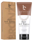 Face Self Tanner Tanning Lotion - Fair to Medium Self Tanning Lotion Fake Tan, Tanning Lotion Self Tanner Face Tanner, Sunless Tanner for Face, Buildable Natural Glow, Self Tan Sunless Tanning Lotion Beauty by Earth