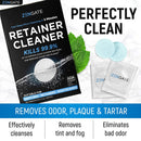 Retainer Cleaner - Denture Cleaning Tablets - Formulated in USA - Clean Mouth Guard, Aligner, Night Guard in 3 Minutes - 120 Tabs Big Pack - 4 Month Supply - Dental Cleanser for Teeth Appliances Zengate