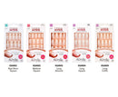 KISS Salon Acrylic Natural Nails 28pc Forbidden KSAN04 KISS