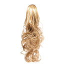 OneDor 20" Curly Synthetic Clip In Claw Drawstring Ponytail Hair Extension Synthetic Hairpiece 190g with a jaw/claw clip (R18/22) Onedor