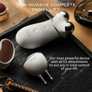 NUFACE Trinity+ Microcurrent Facial Device + LED Red Light Wrinkle Reducer, FDA-Cleared - Red Light Therapy for Face & Neck, Enhances Radiance & Reduces Fine Lines - Skin Tightening & Lifting Infinity Warehouse