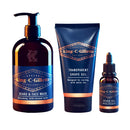 King C. Gillette Men's Beard Care Gift Kit, Beard and Face Wash, Beard Oil, Shave Gel King C. Gillette