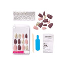 Kiss Nails GEL FANTASY- Medium Design Nails w/Adhesive Tabs & Glue (KGN07-RUSH HOUR) KISS