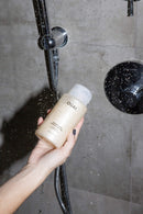 OUAI Medium Shampoo. Super Hydrating Shampoo Nourishes with Babassu and Coconut Oils, Strengthens with Keratin and Adds Shine with Kumquat Extract. No Parabens, Sulfates or Phthalates. 10 oz OUAI