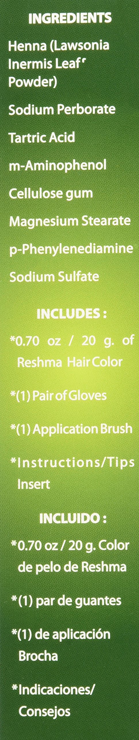 Reshma Beauty 30 Minute Henna Hair Color Infused with Goodness of Herbs (Light Brown, Pack Of 1) Reshma Beauty