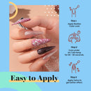 Beetles 20Pcs Gel Nail Polish Kit, with Glossy & Matte Top Coat and Base Coat- Girls Night Collection Popular White Nude Gray Glitters Soak Off Gel Polish Gift for Girls Women beetles Gel Polish