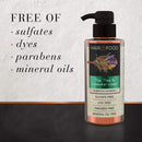 Hair Food Sulfate Free Purifying Shampoo & Conditioner with Hemp Extract & Manuka Honey Repair Serum Bundle, Paraben & Dye Free Hair Food Store