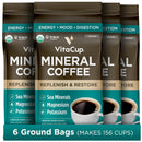 VitaCup Genius Ground Keto Coffee w/Turmeric, MCT Oil, B Vitamins, D3, Ground Coffee Medium Dark Roast, Bold & Smooth, 100% Arabica Coffee Grounds, 11 oz Infinity Warehouse