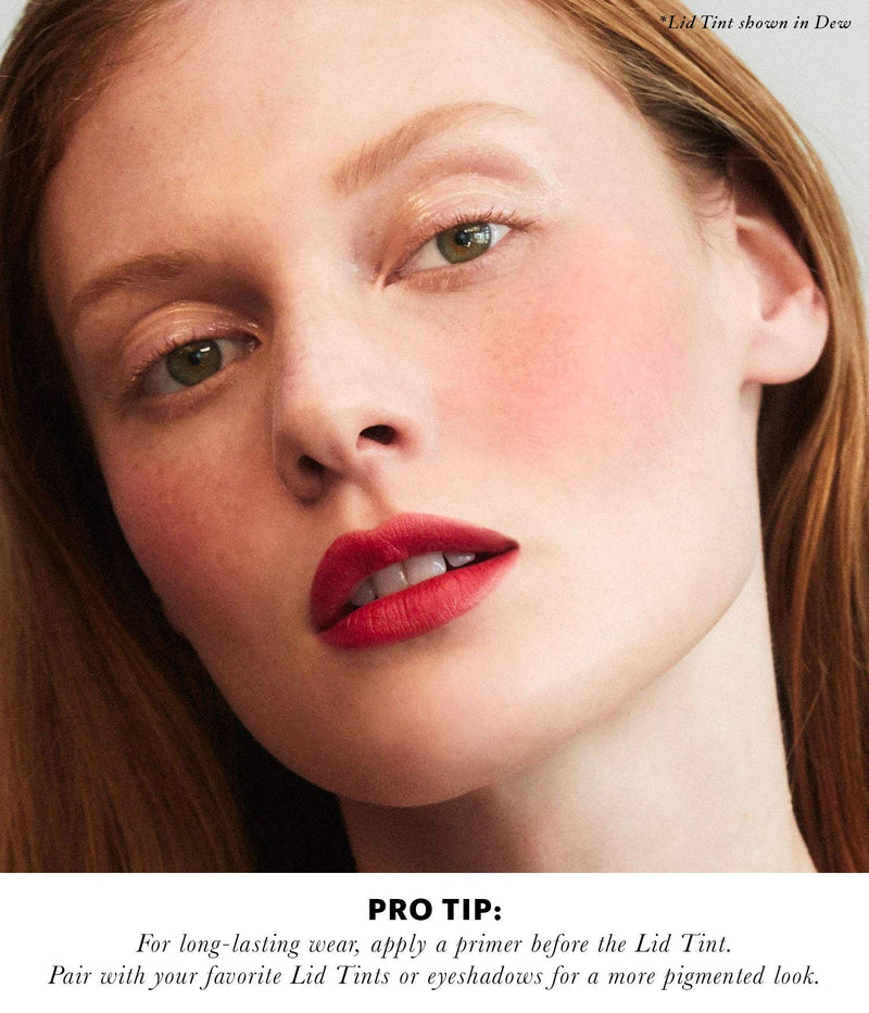 Jillian Dempsey Lid Tint Sheer, Natural Cream Eyeshadow with a Hint of Color, Vegan, CrueltyFree & Organic, Ruby, 0.11 Oz Jillian Dempsey