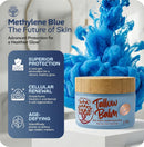 Copper Peptide GHk-Cu & Methylene Blue Infused Whipped Grass Fed Tallow Balm, Fine lines, Wrinkles, Eczema, Acne, Full body Moisturizer, For All Skin, With Organic Ingredients (1.7oz) Infinity Warehouse
