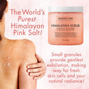 Himalayan Salt Body Scrub with Lingonberry, Exfoliating Salt Scrub to Exfoliate & Moisturize Skin, Deep Cleansing for Women and Men - 10 oz MAJESTIC PURE