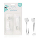 Papablic BabyHandy Sonic Electric Replacement Brush Heads (18-36 Months), 2 Count Papablic