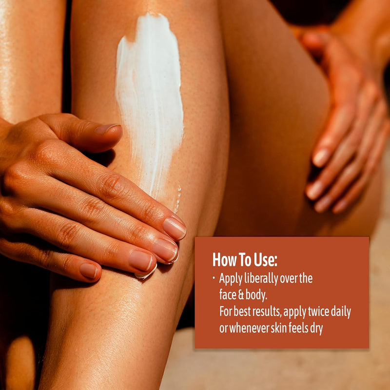 NATURE WELL Clinical Brighten & Hydrate Vitamin C Moisture Cream Skincare for Face, Body & Hands, Revitalizes Dull-Looking Skin, Promotes A Glowing Complexion, Helps Visibly Improve Skin Texture, 16oz Infinity Warehouse