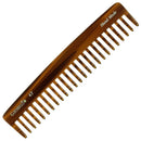 Giorgio G47 Large 6 Inch Hair Detangling Comb, Wide Teeth for Thick Curly Wavy Hair. Long Hair Detangler Comb For Wet and Dry. Handmade of Quality Cellulose, Saw-Cut, Hand Polished, Tortoise Shell GIORGIO