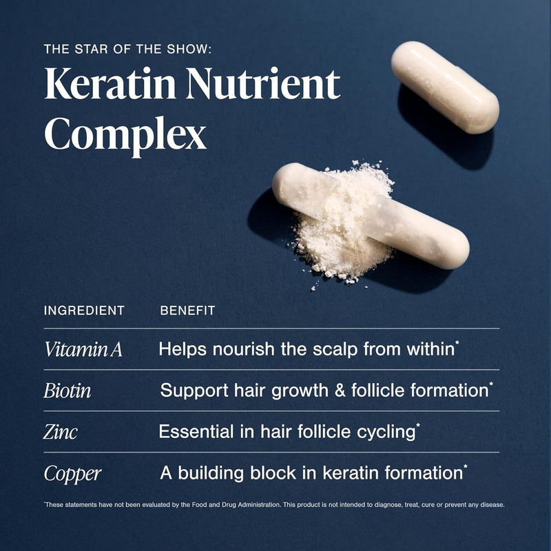 Viviscal 4D Hair Growth Cycle Supplements for Women for Full, Strong, and Healthy Hair; Made with Keratin, Vitamin A, Biotin, Zinc, 30 Day Supply, 60 Count Infinity Warehouse