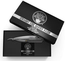 Straight Edge Barber Razor for Close Shaving - Professional Straight Blade Razor for Men with 100 Single Edge Blades- Mens Straight Razor Kit SHAVING REVOLUTION