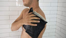 Evriholder The Rustic Man Wash Cloths, Exfoliating Bath Product, Black, Pack of 3 Evriholder The Rustic Man