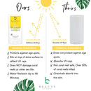 Mineral Sunscreen Stick - Zinc Oxide Sunscreen Lotion Stick, Best Sun Protection Travel Sunscreen Face and Body, Reef Safe Sunscreen, Natural Sunscreen Lotion Stick (No Tint) Beauty by Earth Store
