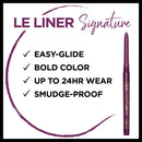 L'Oreal Paris Makeup Le Liner Signature Mechanical Eyeliner, Easy-Glide, Smudge Resistant, Bold Color, Long Lasting, Waterproof Eyeliner, Violet Wool, 0.011 oz., 1 count L'Oreal Paris Store