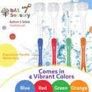 bA1 Sensory - 3 Sided Autism Toothbrush for Special Needs Kids (Soft/Gentle) - Clinically Proven, Fun, Easy - Only 1 Minute bA1 Sensory