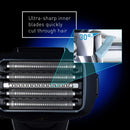 Panasonic Electric Cordless Razor for Men ARC5, Wet Dry Shaver, with Pop-Up Trimmer, 16-D Flexible Pivoting Head & Intelligent Shaving Sensor, Black Panasonic