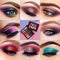 LUXAZA Holographic Glitter Eyeshadow Palette Metallic Festival Style,Ultra Pigmented Shimmer Sparkling Eyeshadow Makeup pallet,Long Lasting Waterproof Eye Shadows Cosmetics Gift Kit LUXAZA