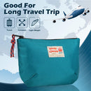 Rough Enough Travel Pouch Cable Organizer Bag Small Makeup Bag for Purse with Zipper in Nylon RE ROUGH ENOUGH