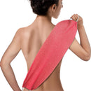 EvridWear Exfoliating Back Scrubber with Handles Two Sides for Body Shower Deep Cleans Skin Massages Invigorating Blood Circulation Men Women One Size (Back Scrubber Pink) Evridwear