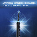 Oral-B Genius X Limited, Electric Toothbrush with Artificial Intelligence, 1 Replacement Brush Head, 1 Travel Case, Midnight Black Oral-B