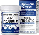 Physician's Choice Probiotics for Men - 70 Billion CFU - 8 Strains - w/Selenium & Organic Prebiotics - Supports Digestive Health, Microbiome, Colon, & Immune Health - Advanced Men's Probiotic - 30ct Infinity Warehouse