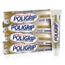 Super Poligrip Extra Care Denture Adhesive Cream, Zinc Free Denture Cream - 2.2 Ounces (Pack of 4) Super Poli-Grip