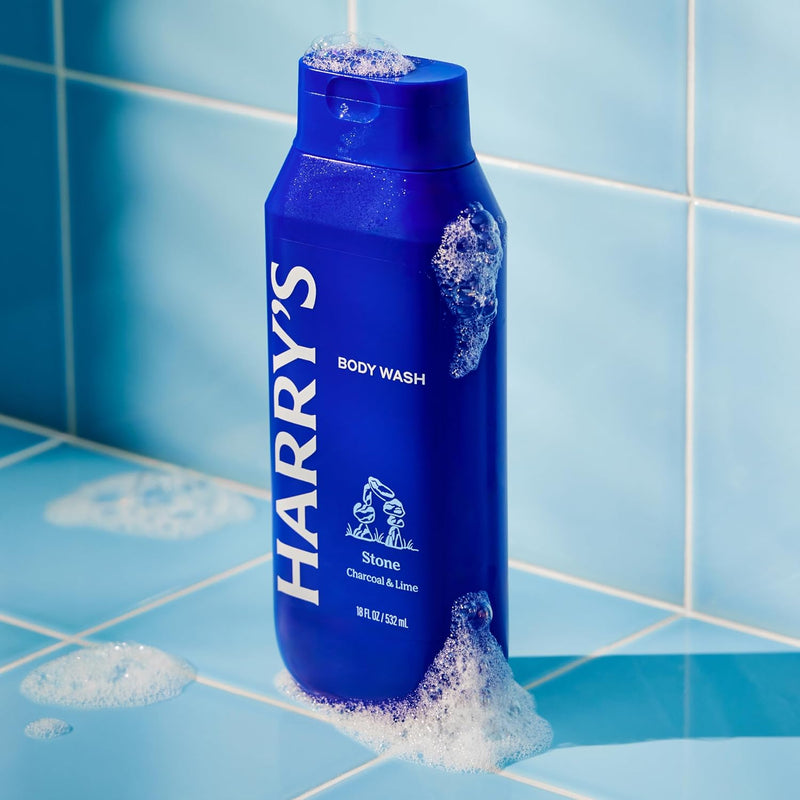 Harry's Men's Body Wash - Stone - (3 Pack) 18 fl oz - Shower Gel for Men - No Parabens, Sulfates, or Dyes Infinity Warehouse