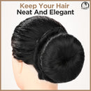 Teenitor Hair Donut, Hair Bun Maker, Black（Extra-large, Large, Medium and Small） Teenitor
