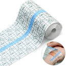 Tattoo Aftercare Waterproof Bandage Transparent Film Dressing Second Skin Healing Protective Clear Adhesive Bandages Tattoo Supplies 6"x10 Yard KeyEntre Tattoo Bandage Roll (15CM-10M) KeyEntre