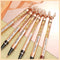 EYESEEK 3PCS Liquid Eyeliner,Waterproof Eyeliner No-Skip Eye Liner,Smudge Proof & Long Lasting Champagne Brown Black Eyeliner Pen Set,Go on Smooth,Cruelty-free & Vegan EYESEEK