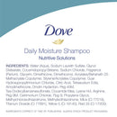 Dove Nutritive Solutions Moisturizing Shampoo with Pump for Normal to Dry Hair Daily Moisture with Pro-Moisture Complex for Manageable and Silky Hair 25.4 oz Dove Store