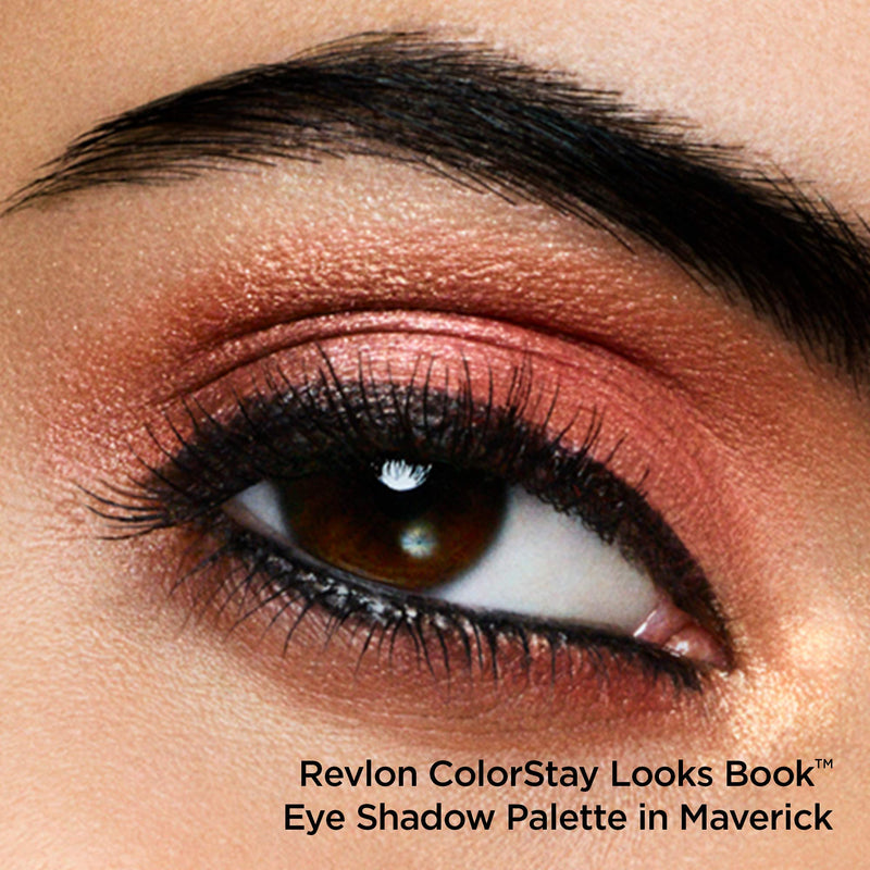 Revlon Colorstay Looks Book Eyeshadow Palette, Vibrant Eye Colors in Mix of Shimmer, Matte and Metallic Finish, Enigma (920) REVLON