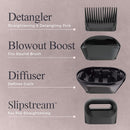 Remington Pro Wet2style Hair Dryer, With Ionic & Ceramic Drying Technology, Mauve, 1875 Watts of Drying Power Infinity Warehouse
