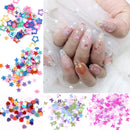 Laser Nail Glitter Sequins 3D Holographic Butterfly Glitter Moon Star Glitter Nail Art Decorations Sparkly Acrylic Paillettes Flakes for DIY Nail Art and Makeup Decorations 4 Boxes rongrong