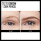 Maybelline TattooStudio Waterproof Eyebrow Pencil, Sharpenable, Longwear, Long Lasting Eyebrow Pencil, Defined Brows, Pigment Brow Pencil, Up to 36HR, Spoolie Eyebrow Brush, Light Blonde, 0.026 oz. Maybelline New York