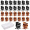 EAONE Hair Claw Clips Small 1.2 Inch Hair Jaw Clip Claw Hair Clips Clamps Hair Styling Accessories for Women Girl Thick Hair, 30 Pieces with Box Packaged (Black and Brown) EAONE