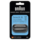 Braun Series 5 and 6 New Generation Electric Shaver Replacement Head - 53B - Compatible with Razors 5020s, 5018s, 5050cs, 6020s, 6075cc, 6072cc Braun