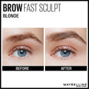 Maybelline Brow Fast Sculpt, Shapes Eyebrows, Eyebrow Mascara Makeup, Blonde, 0.09 Fl. Oz. Maybelline New York