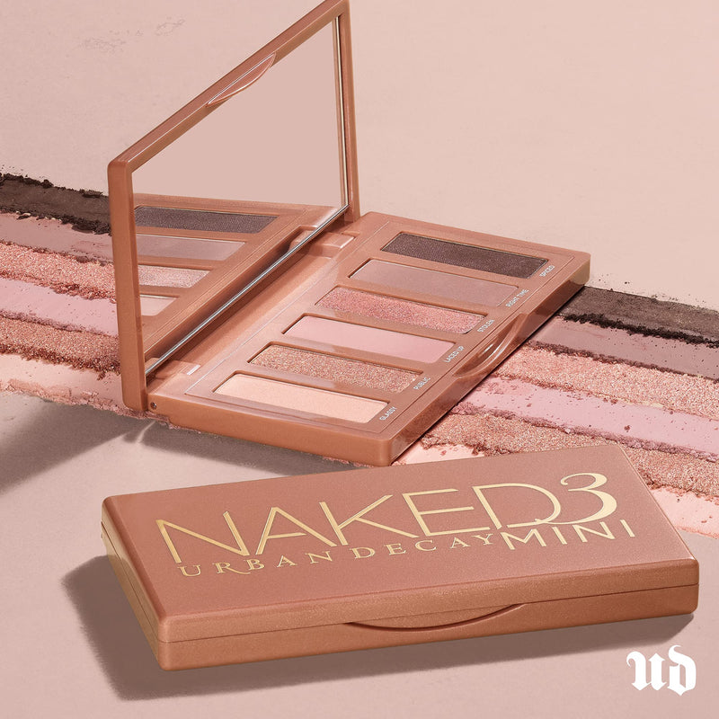 Urban Decay Naked3 Mini Eyeshadow Palette - Pigmented Eye Makeup Palette For On the Go - Ultra Blendable - Up to 12 Hour Wear URBAN DECAY