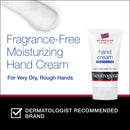 Neutrogena Norwegian Formula Moisturizing Hand Cream Formulated with Glycerin for Dry, Rough Hands, Fragrance-Free Intensive Hand Lotion, 2 oz, Pack of 6 Neutrogena